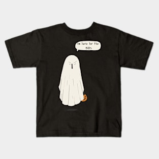 Happy Halloween I'm Here For The Boos Kids T-Shirt